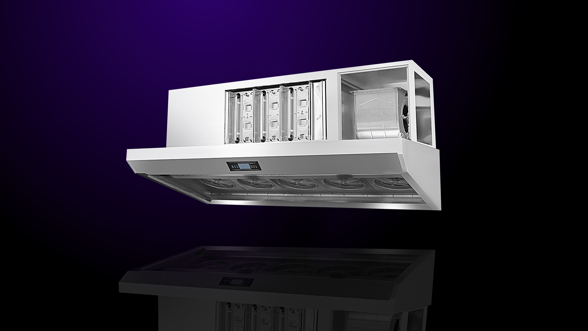 中吉藍(lán)油煙凈化一體機(jī)